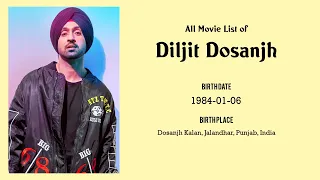 Diljit Dosanjh Movies list Diljit Dosanjh| Filmography of Diljit Dosanjh