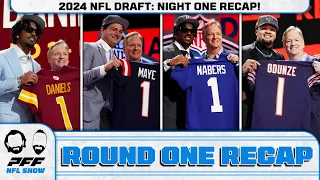 2024 NFL Draft: Night One Recap! | PFF NFL Show