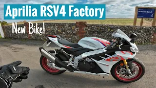 Aprilia RSV4 1100 Factory | New Bike!