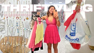 THRIFT VLOG || summer finds!!