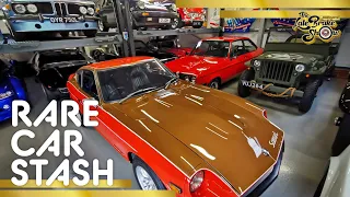 Car Cave Private Garage Collection - this guy has excellent taste