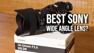 Sigma 14-24mm f/2.8 - Best Sony Wide Angle Lens?