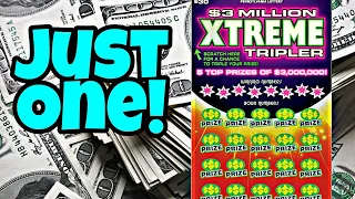 Pa Lottery 🔴 $3 Million Xtreme Tripler Scratch Off Ticket!