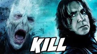 Why Didn't Snape Kill Voldemort to Buy Time? - Harry Potter Explained