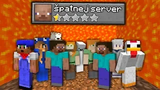 Udělal jsem ten NEJHORŠÍ Minecraft Server