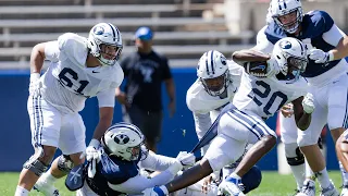 Highlights from August 19th | BYU Football Fall Camp 2023 | BYU Football | August 19, 2023
