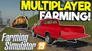 FARMERS DESTROY MILLION DOLLAR FARM! - Farming Simulator Multiplayer 19 Gameplay