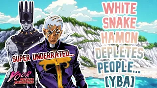 [YBA] White Snake Hamon OBLITERATES PEOPLE...