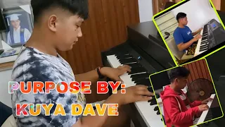 Kuya Dave playing piano #techram #techramkids