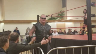 WWF Legend Gangrel makes his entrance at RCW's 16th Anniversary show- May 2019