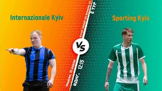 Полный матч I Internazionale Kyiv 8-5 Sporting Kyiv I Турнир по мини-футболу в городе Киев