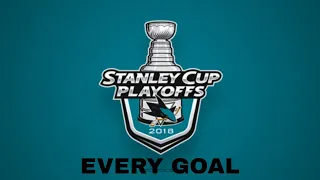 Every San Jose Sharks Goal from the 2018 Stanley Cup Playoffs