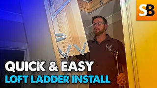 Genius Loft Ladder Installation