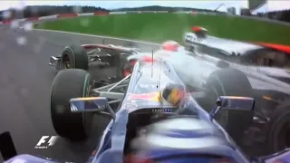 F1 2010 Onboard Crashes