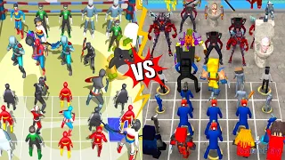 Merge Super Hero Vs  Monster Battle Survivor Series ⭐ Merge Simulator Battles