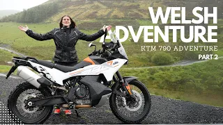 KTM 790 Adventure: A Violently Windy and Wet Off-Road and On-Road Welsh Adventure 🏍️💨💦