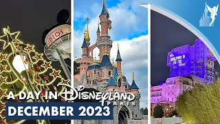 📆 A Day in Disneyland Paris: DECEMBER 2023