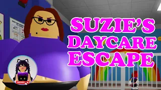 SUZIE'S DAYCARE ESCAPE! FIRST PERSON OBBY! - ROBLOX GAME WALKTHROUGH