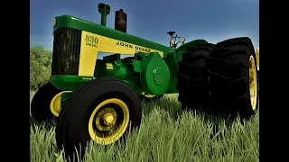 Farming Simulator 22 John Deere 830 Diesel Planting Corn