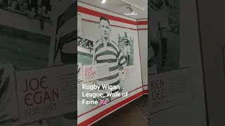 Rugby Wigan League, Walk of Fame 🇬🇧, #shortvideo #uk #wigan #rugby #shorts #short