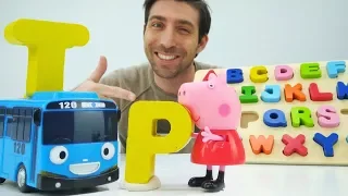 Vidéo éducative - Jardin d'enfants № 10: Apprendre les lettres avec les jouets