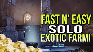 MAKE QUICK Work of TODAY'S LEGEND LOST SECTOR with THIS EXOTIC! EASY SOLO Exotic Farm! [Destiny 2]