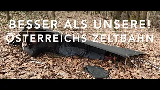 Zelt und Zeltbahn des Bundesheeres von den Österreichern!