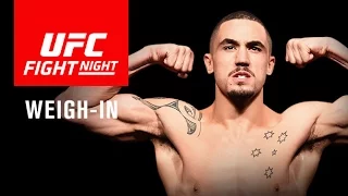 UFC Fight Night Melbourne: Official Weigh-in