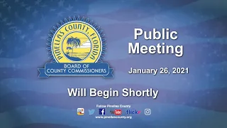 Board of County Commissioners Regular Meeting & Public Hearing 1-26-21