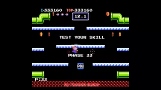 Mario Bros. (NES / NFC) - (Longplay | Game A Mode)