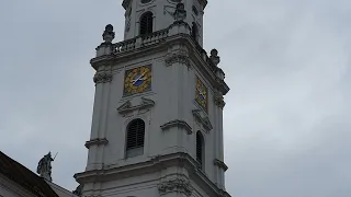 Passau Dom: Einläuten des Sonntags