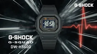 New G-SHOCK G-SQUAD: DW-H5600