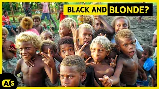 The non-African black and blonde tribe: The Solomon Islanders