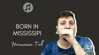 🎶 Blues Classic - Born In Mississipi (Harmonica Tab - Tablatura de Gaita)