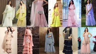 Top 35 + Trendy Sharara Gharara Design | latest sharara Dress for  party wear |