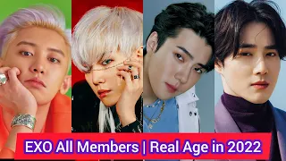 EXO All Members | Real Age in 2022 | Suho, Baekhyun, Chanyeol, Sehun, Kai, Chen, Xiumin, D.O., ...