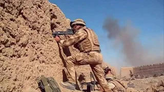 British Troops Fighting In Afghanistan.