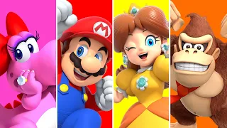 Mario Party Superstars - Free For All Minigames - Birdo Mario Daisy Donkey Kong #22