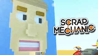 КЛАУД и ГЛЮК веселятся с ПОСТРОЙКАМИ в SCRAP MECHANIC