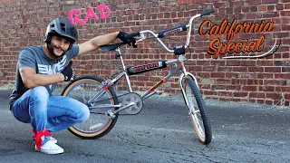 My First Time Riding a BMX Bike / Mongoose California Special