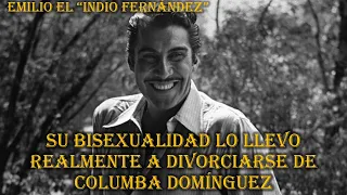 Su Bisexualidad lo llevo realmente a divorciarse de  Columba Domínguez