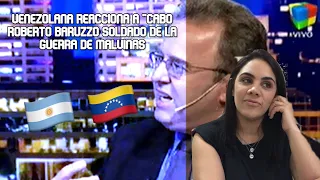 Venezolana reacciona a "Roberto Baruzzo - soldado de la guerra de Malvinas"