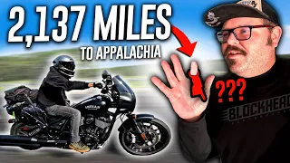 Riding Motorcycles 2,173 Miles to Appalachia (PT 01)