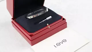 Cartier Love Bracelet Unboxing in Depth