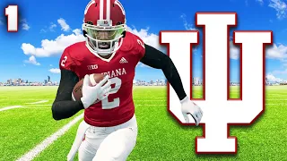 I Try To Save Indiana Football in NCAA 24 | Ep 1