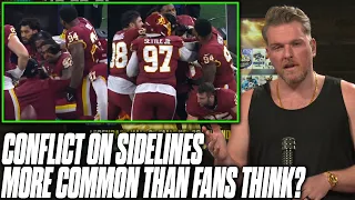 Pat McAfee Says Arguments Happen On NFL Sidelines Way More Than Fans Think