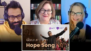 This was suprising! | Hope Song -The Goat Life Reaction | Aadujeevitham