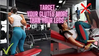 How To Target Your Glutes More Than Your Legs