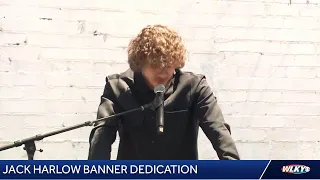 Jack Harlow banner dedication