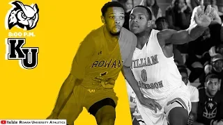 2019 Rowan Men's Basketball vs. Kean | 1/9/19